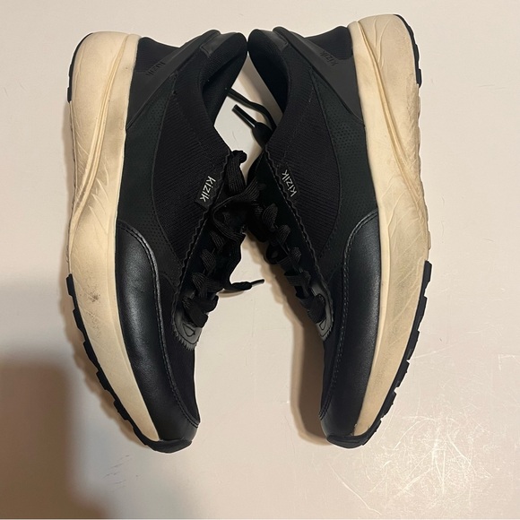Kizik Paris Women's Size 7 Black/Pristine Leather Hands-Free Sneakers - Picture 14 of 16